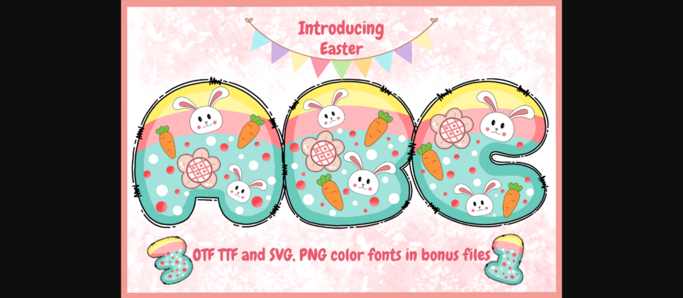 Easter Font Poster 3