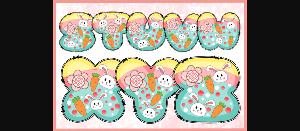 Easter Font Poster 5