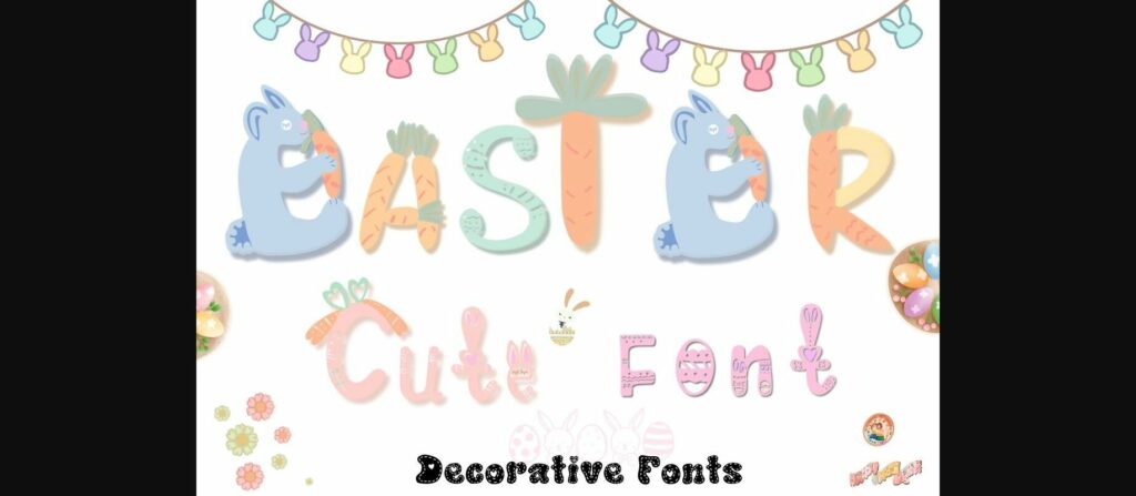 Easter Font Poster 1