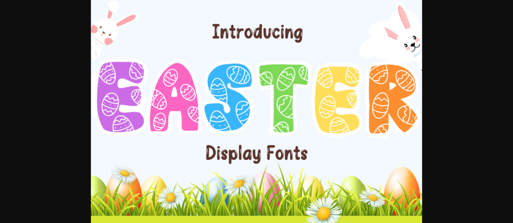 Easter Font Poster 3