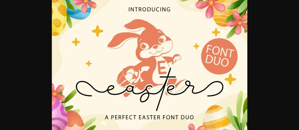 Easter Font Poster 3