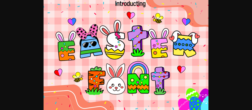 Easter Font Poster 3