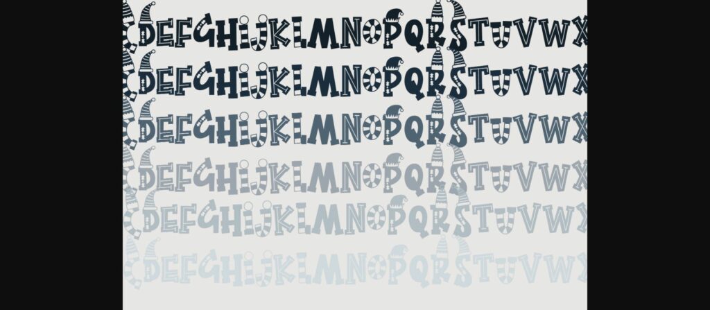 Elf Yeah Font Poster 6