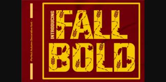 Fall Bold Font Poster 1