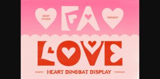 Falove Font Poster 1