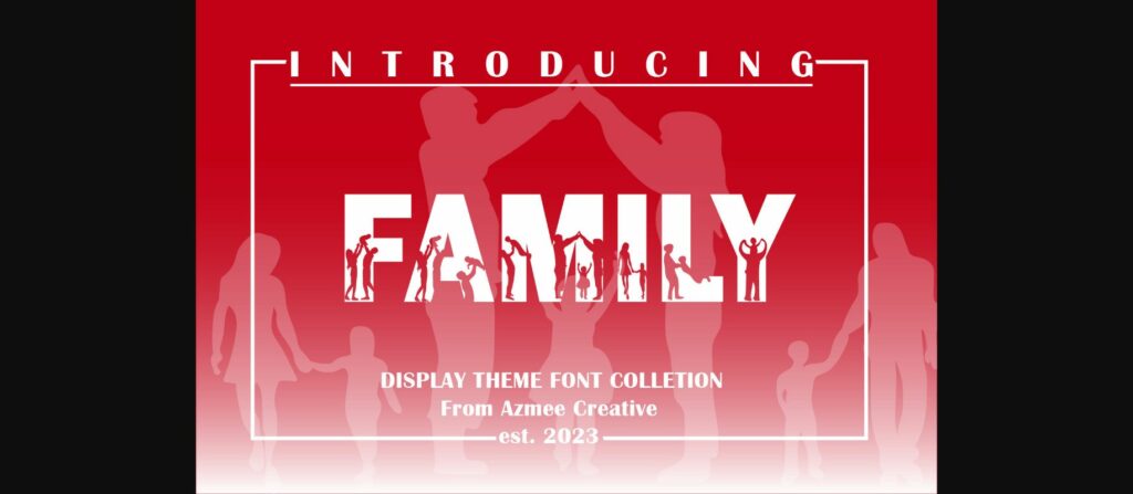 Family Font Poster 3