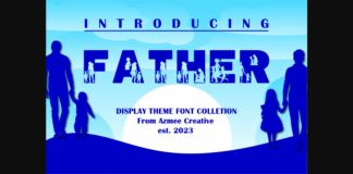 Father Font Poster 1