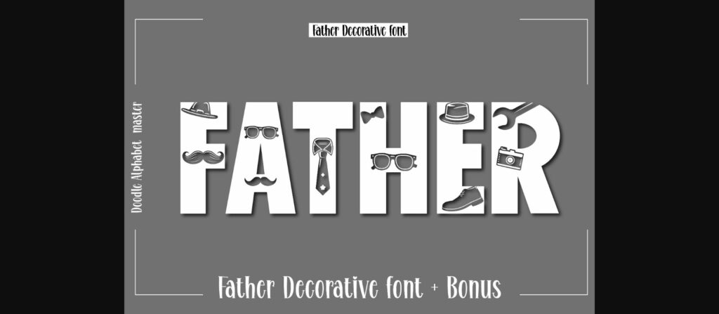 Father Font Poster 3