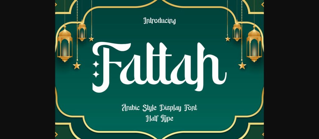 Fattah Font Poster 1