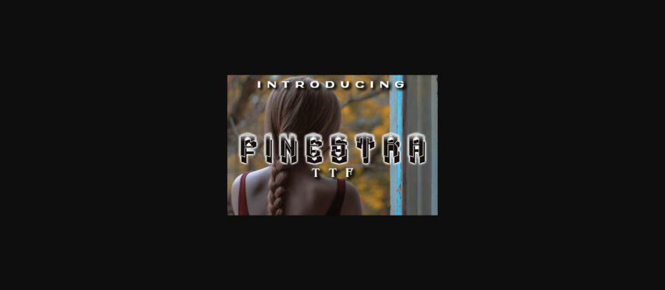 Finestra Font Poster 3