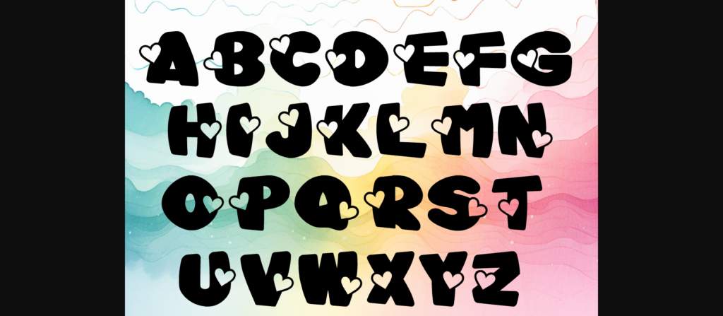 Fizzy Fun Font Poster 4