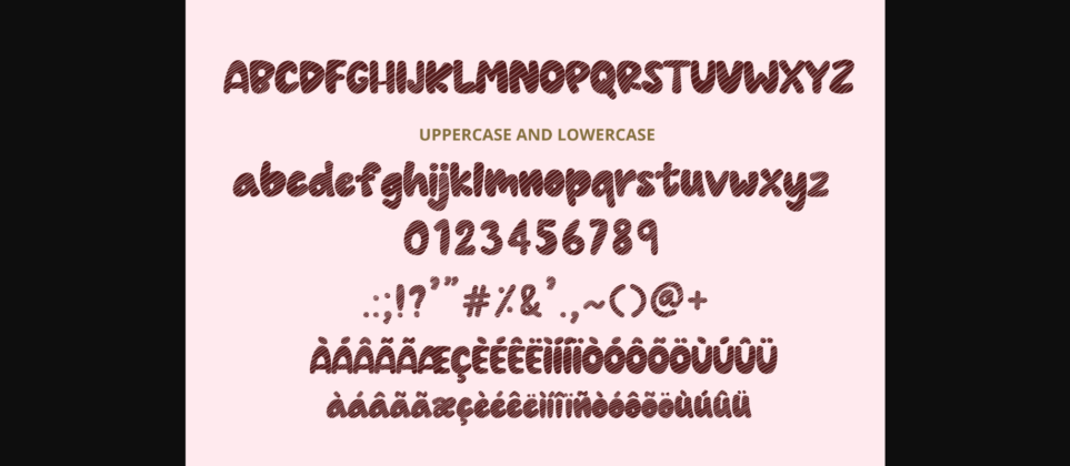 Flashing Font Poster 10