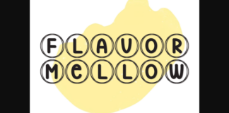 Flavor Mellow Font Poster 1