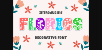 Flories Font Poster 1