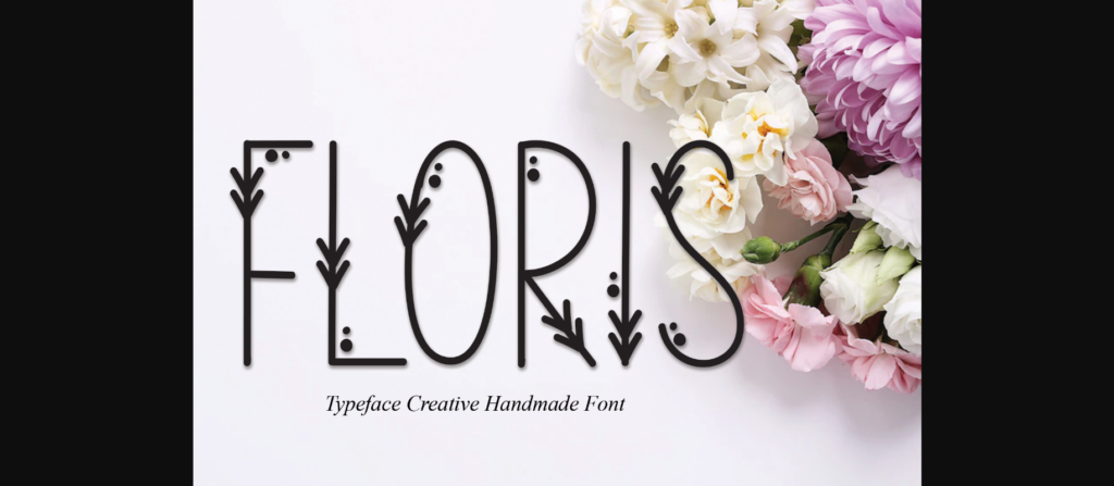 Floris Font Poster 3