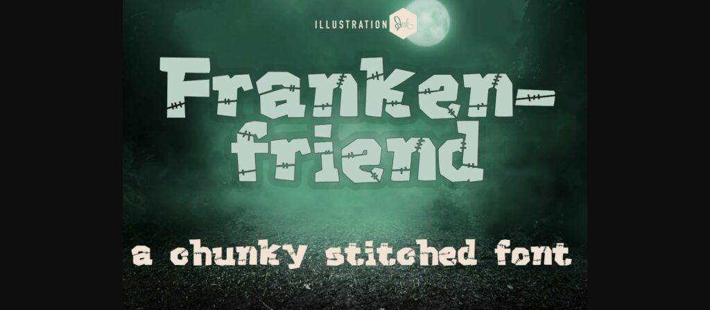 Frankenfriend Font Poster 3