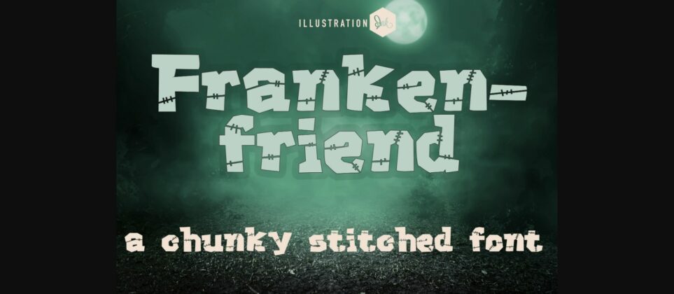 Frankenfriend Font Poster 1