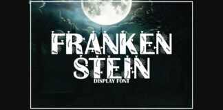 Frankenstein Font Poster 1