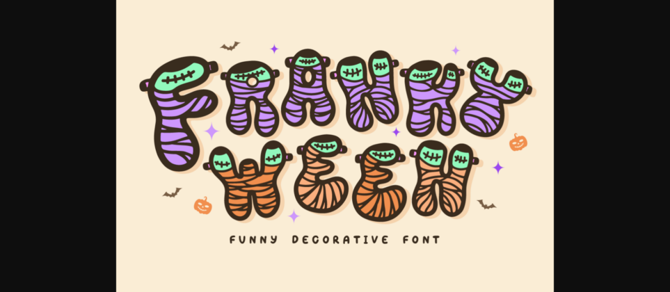 Frankyween Font Poster 3