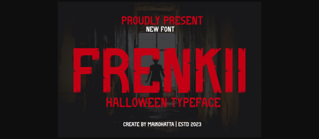 Frenkii Font Poster 1