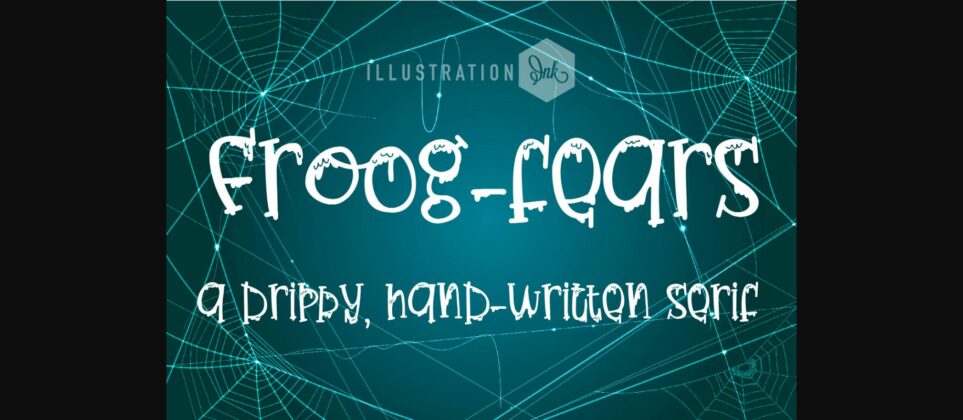 Froog-fears Font Poster 3