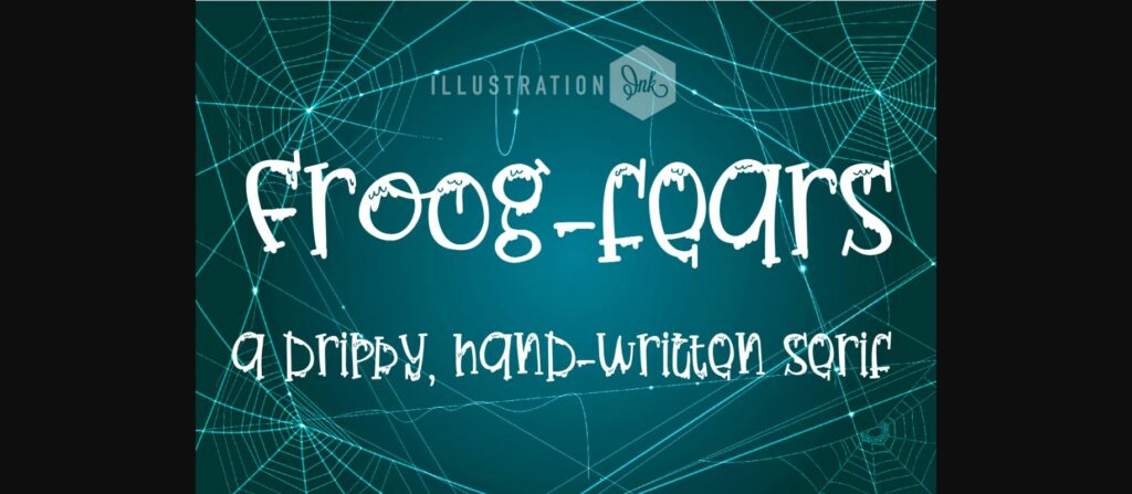 Froog-fears Font Poster 1