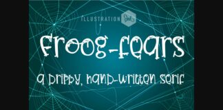 Froog-fears Font Poster 1