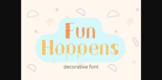 Fun Happens Font Poster 1