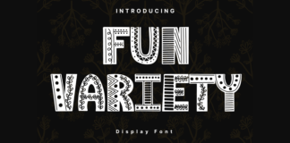 Fun Variety Font Poster 1