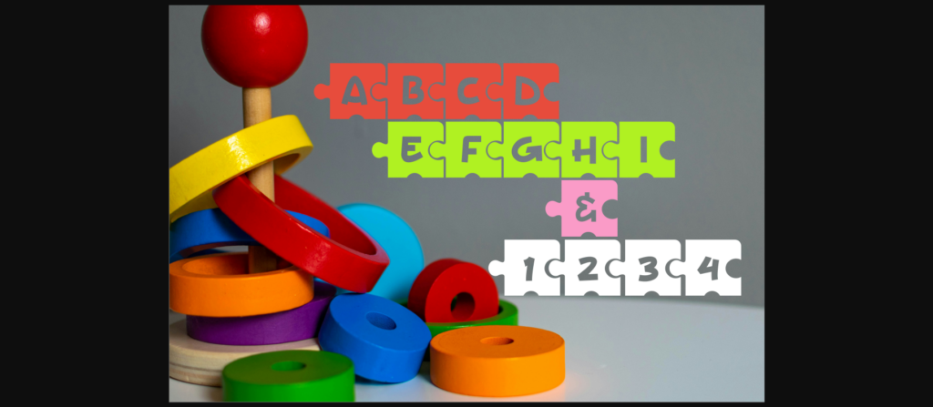 Geduk Autism Font Poster 4