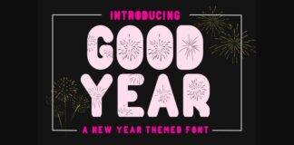 Good Year Font Poster 1