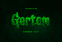 Gortem Font Poster 1