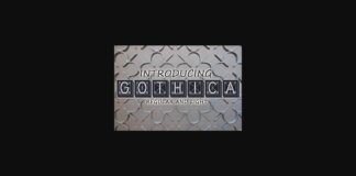 Gothica Font Poster 1