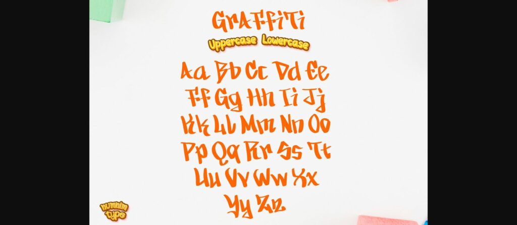 Graffiti Font Poster 8