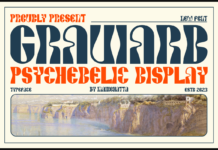 Graviard Font Poster 1