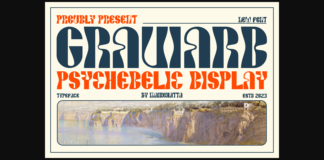 Graviard Font Poster 1