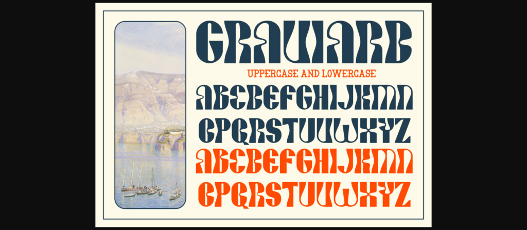 Graviard Font Poster 4