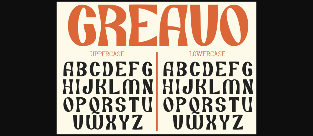 Greavo Font Poster 5