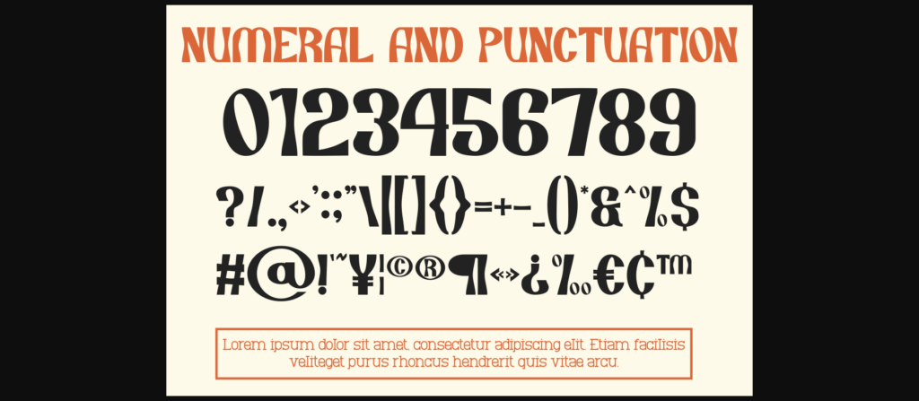 Greavo Font Poster 6