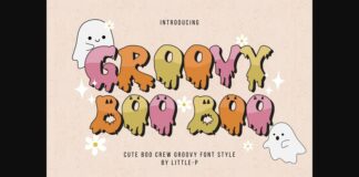 Groovy Boo Boo Font Poster 1