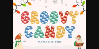 Groovy Candy Font Poster 1