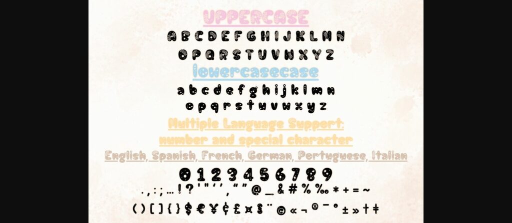 Groovy Heartbeat Font Poster 7