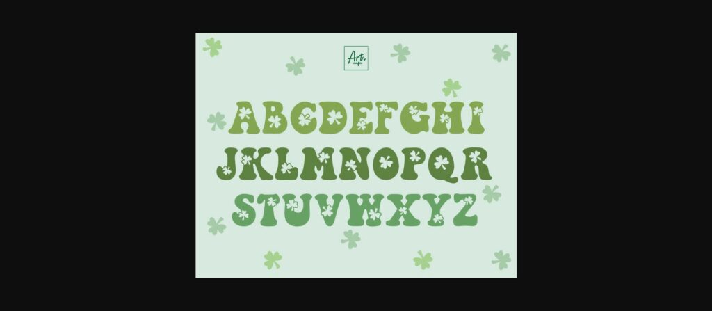 Groovy Lucky Font Poster 4