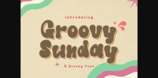 Groovy Sunday Font Poster 1