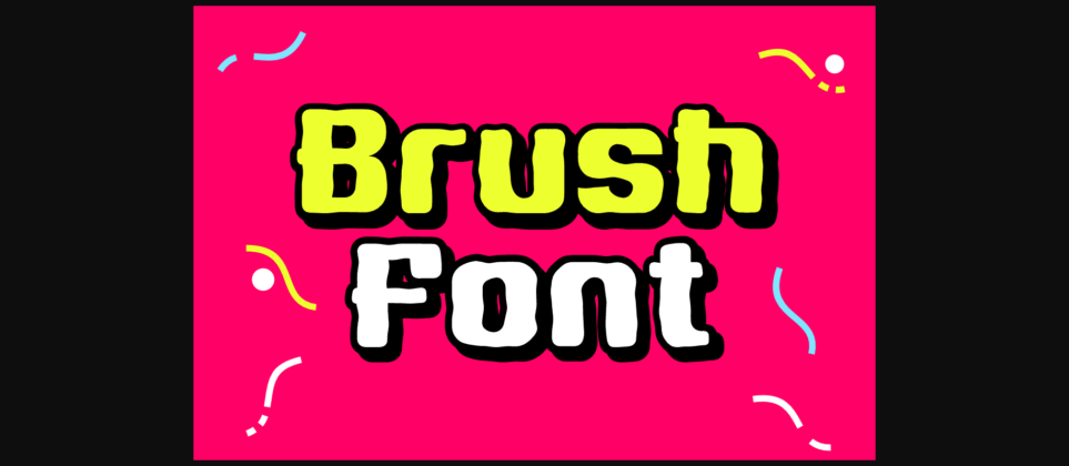 Gumble Playful Brush Font Poster 4