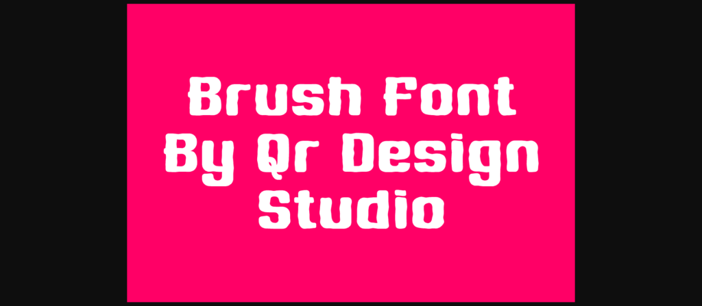 Gumble Playful Brush Font Poster 7