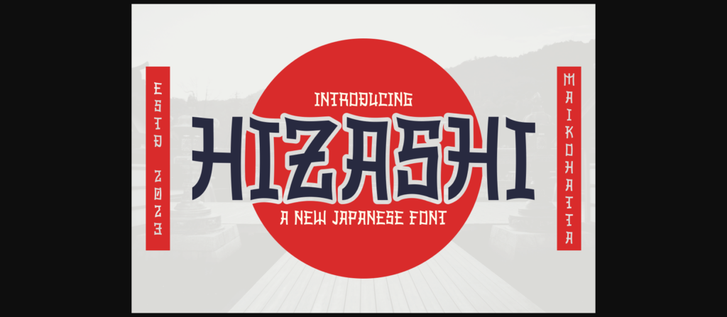 Hizashi Font Poster 1