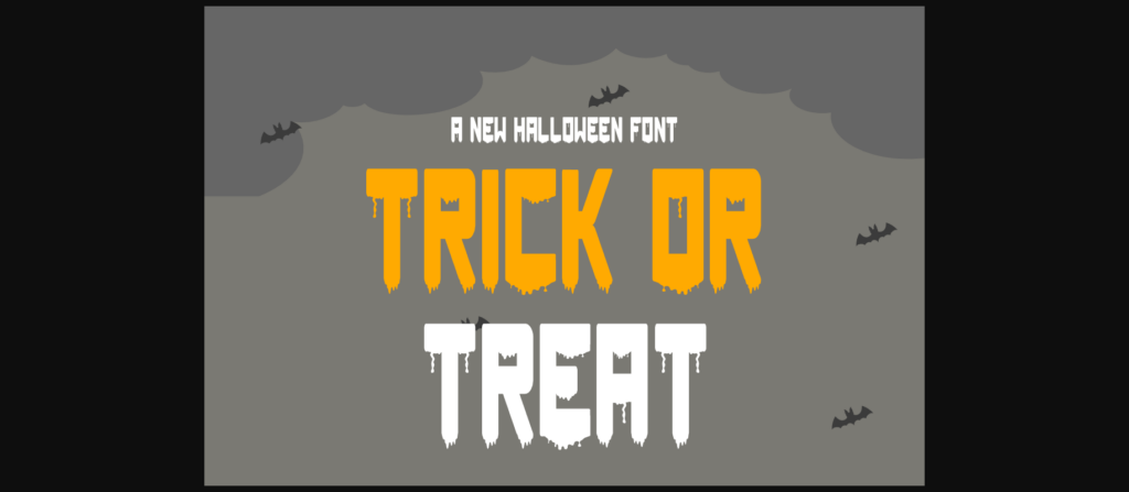 Halloween Haunted Font Poster 6