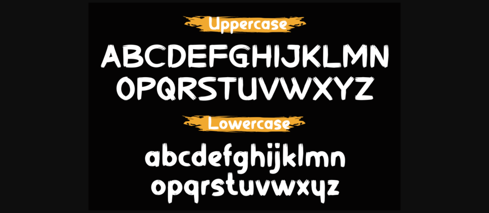 Halloweenst Font Poster 4