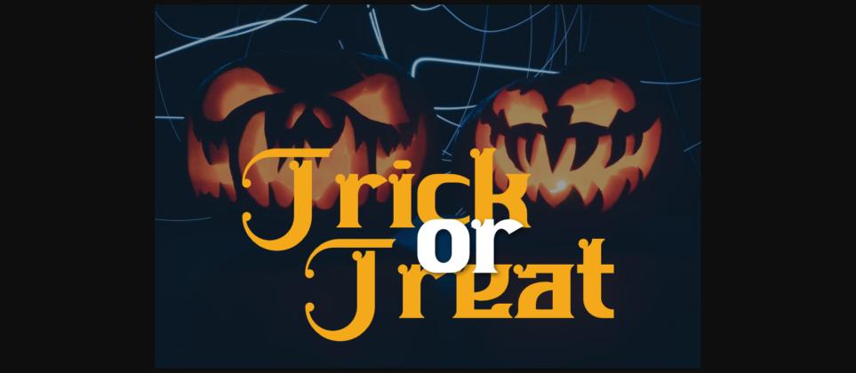 Hallowen Metoys Font Poster 6